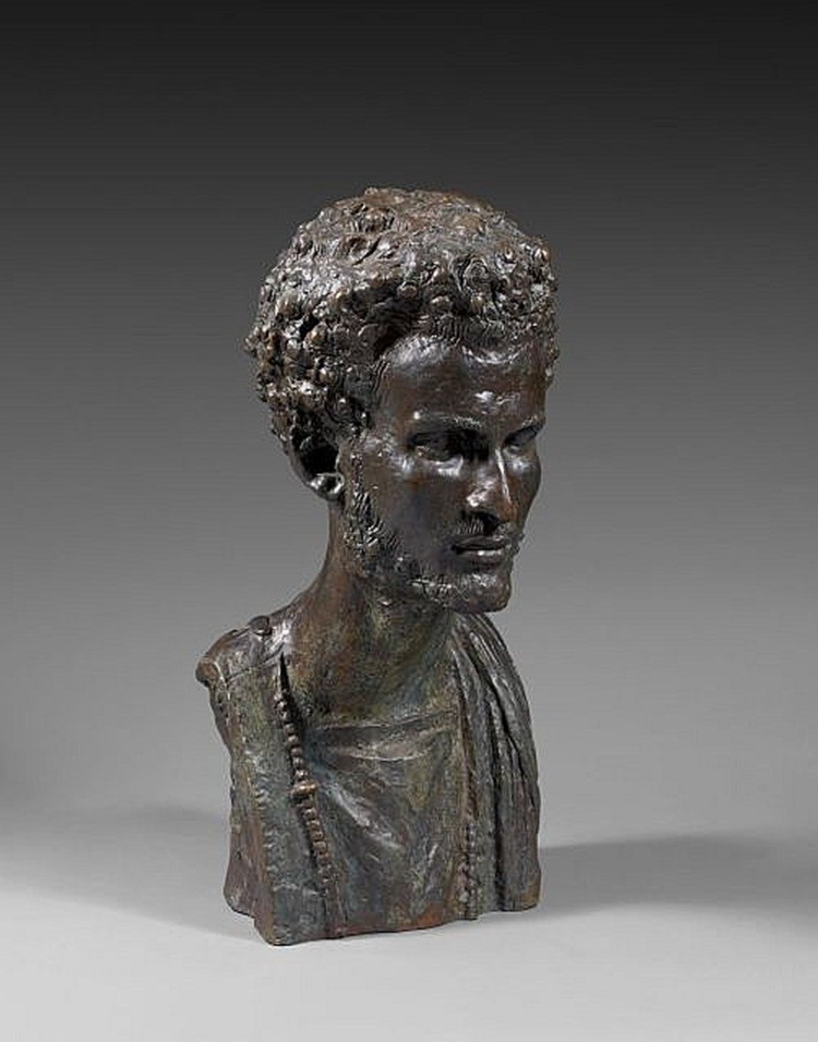 التمثال الذي خصصته الفنانة كينكان لأمير الترارزة أحمد سالم الثالث (ولد إبراهيم السالم)