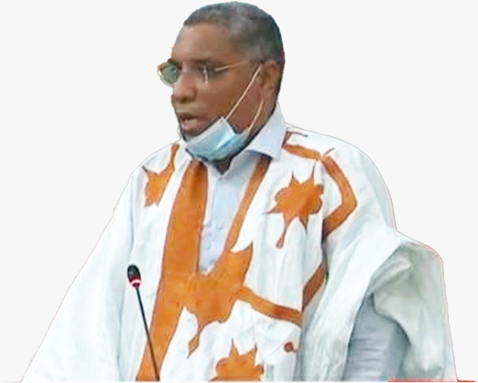 النائب البرلماني عن مقاطعة كنكوصة الشريف سيدي عالي محمد الإمام خلال مداخلة سابقة في البرلمان