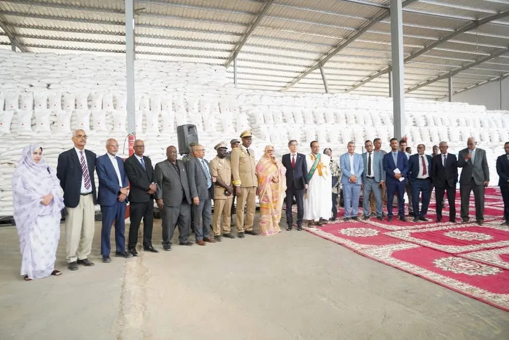 مويتانيا تتسلم 4331 طنّا من الأرز هبة من اليابان