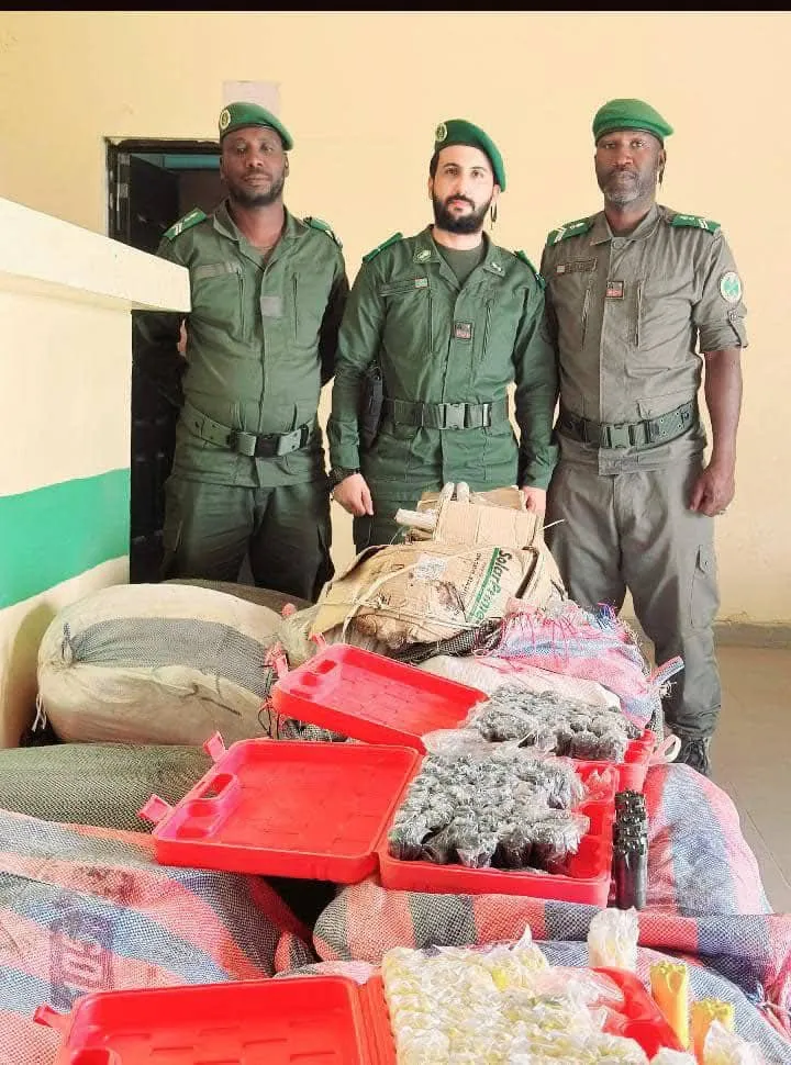 حجز 1700 كلغ من المتفجرات قادمة من الحدود الشرقية للبلاد