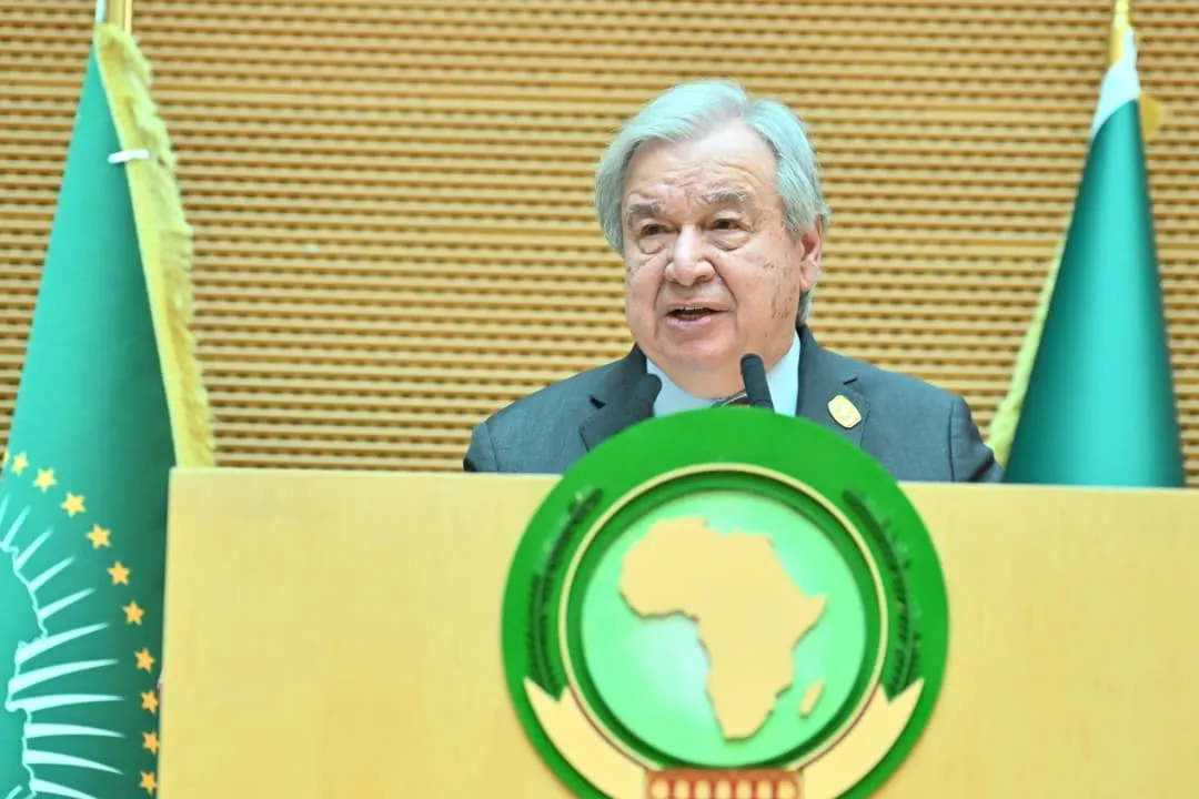 غوتيريش: شعوب إفريقيا يجب أن تستفيد من موارد القارة