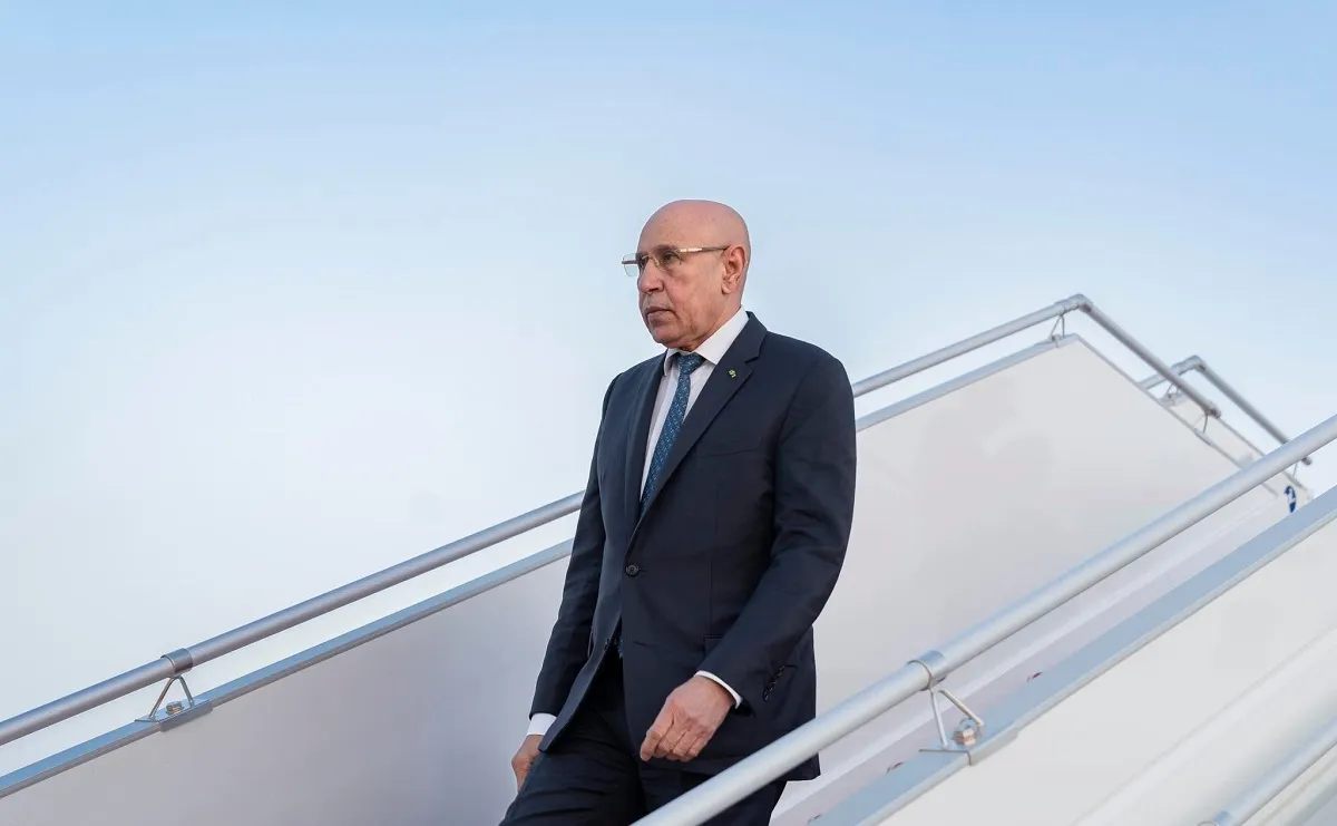 غزواني يعود إلى نواكشوط في ختام جولة بكوركل