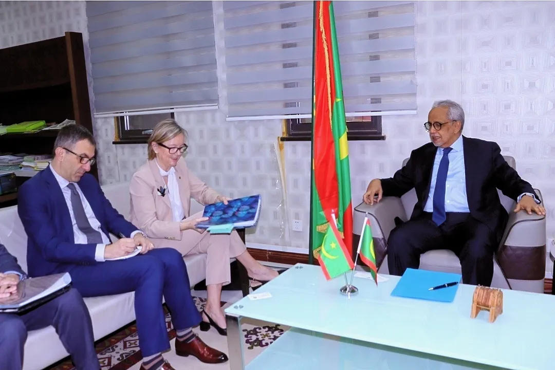 مباحثات موريتانية أوروبية لتعزيز تعاونهما وشراكتهما