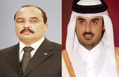 تهنئة من الرئيس الموريتاني لأمير قطر
