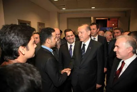 طالب يقدم ورقة عن موريتانيا لأردوغان