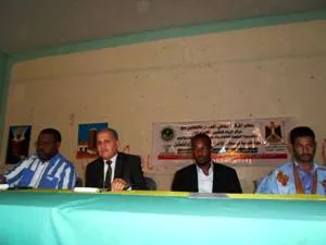 جانب من انطلاقة التكوين في دار الشباب بمدينة نواذيبو زوال أمس