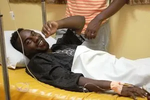 الحارس سليمان جالو (صورة من الصفحة الرسمية للنادي )