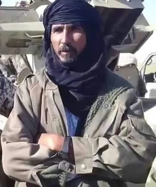 العمار ولد حمادي القائد الميداني التابع للبلات افورم المفرج عنه.