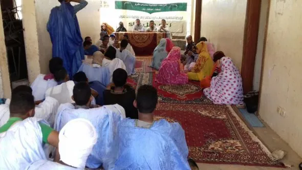 جانب من اللقاء المنظم أمس الخميس 