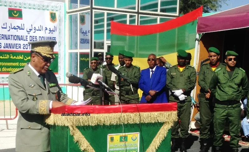 المدير العام للجمارك في موريتانيا اللواء الداه ولد المامي خلال خطاب?