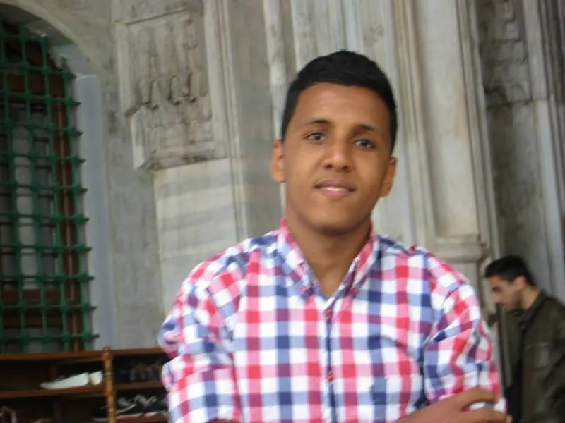 الرئيس السابق لاتحاد الطلبة الموريتانيين في تركيا الطالب إبراهيم ال