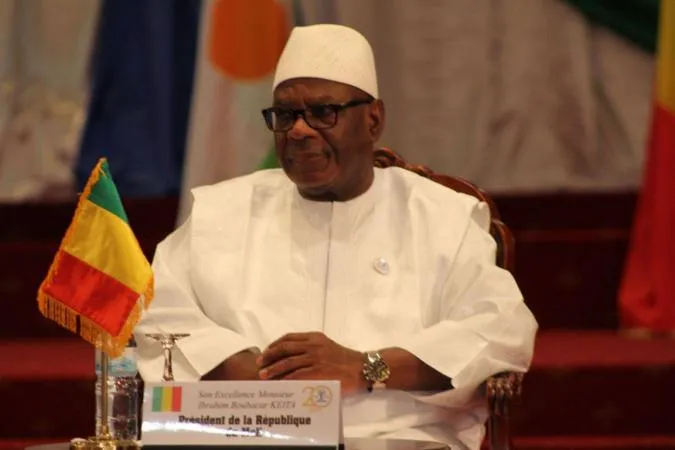 الرئيس المالي ابراهيم بوبكر كيتا.