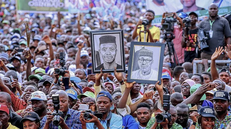 مهرجان انتخابي لمحمدو بخاري.