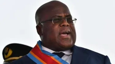 فيليكس تشيسكيدي: رئيس جمهورية الكونغو الديمقراطية.