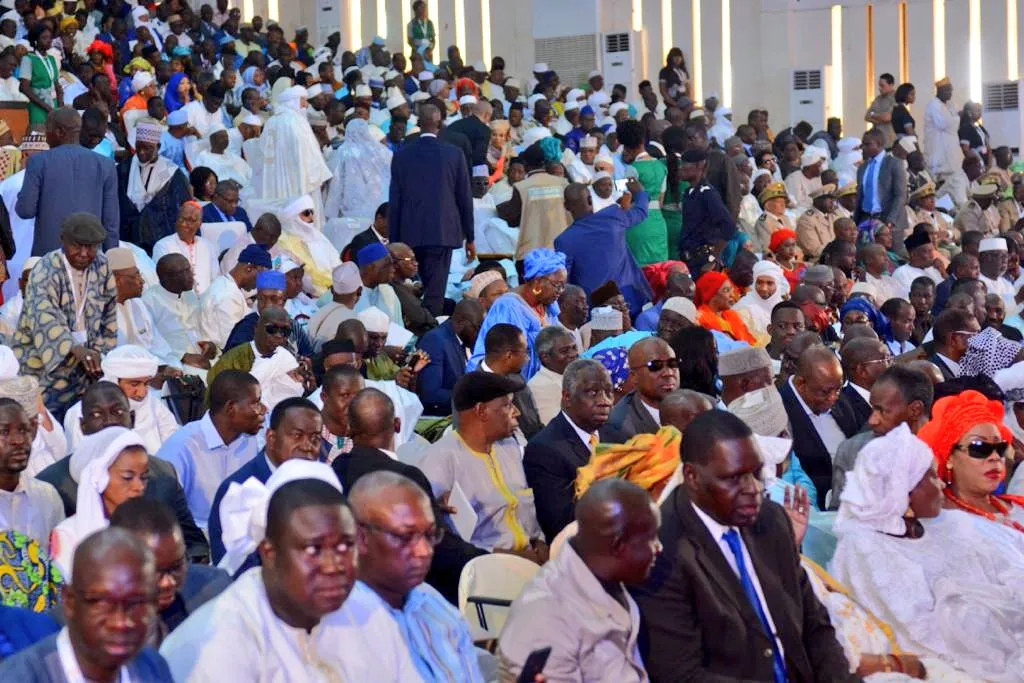 جانب من حضور الحوار الوطني في مالي 