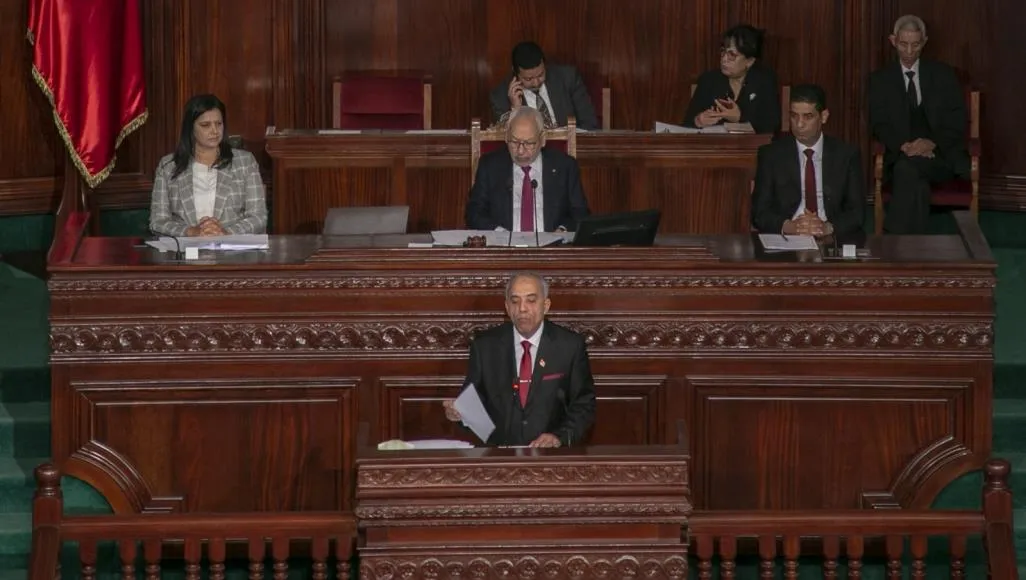 رئيس الحكومة لحبيب الجملي قدم حكومته أمام البرلمان بعد أسابيع من الم