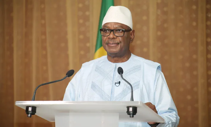 الرئيس المالي إبراهيم بوبكر كيتا