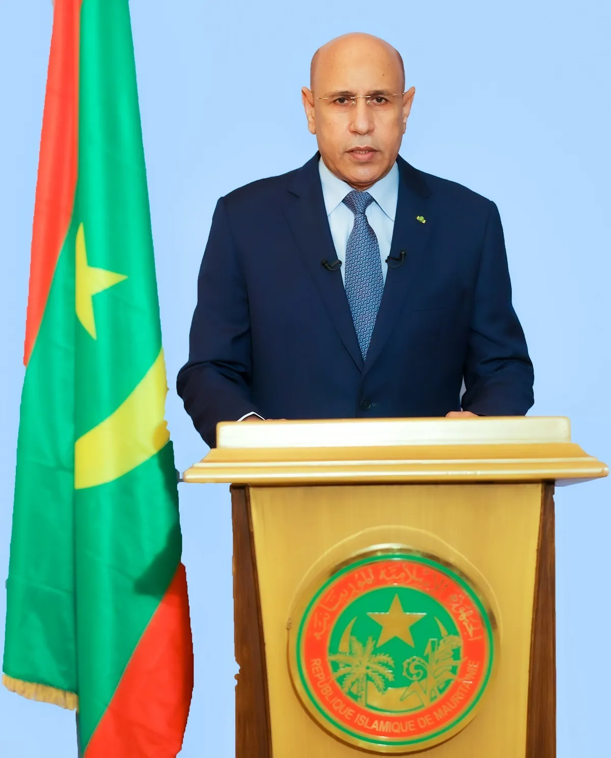 الرئيس محمد ولد الغزواني خلال خطابه الليلة بمناسبة الذكرى 60 للاستقل?