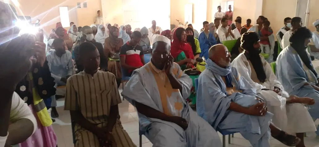 جانب من حضور الأمسية 