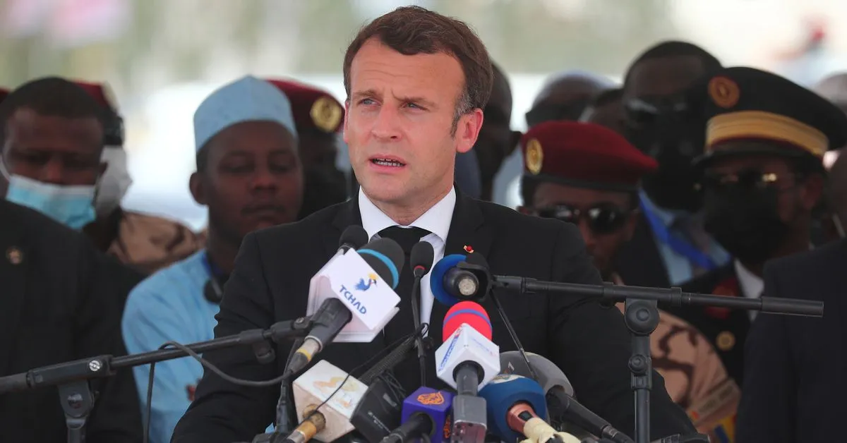الرئيس الفرنسي إيمانويل ماكرون 