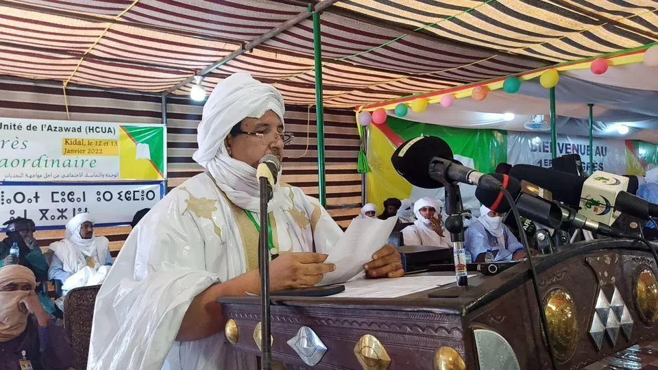 نائب رئيس المجلس الأعلى لوحدة أزواد أبو بكر الصديق الطالب