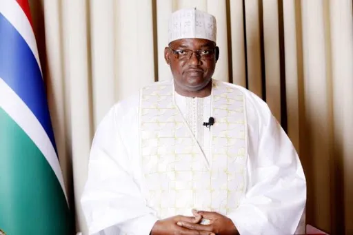 الرئيس الغامبي آدما بارو