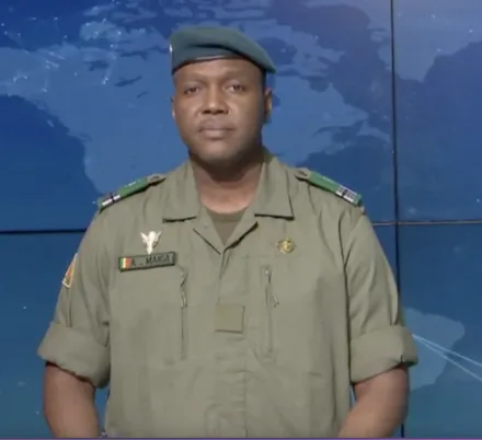 العقيد عبد الله مايغا: الناطق باسم الحكومة المالية  