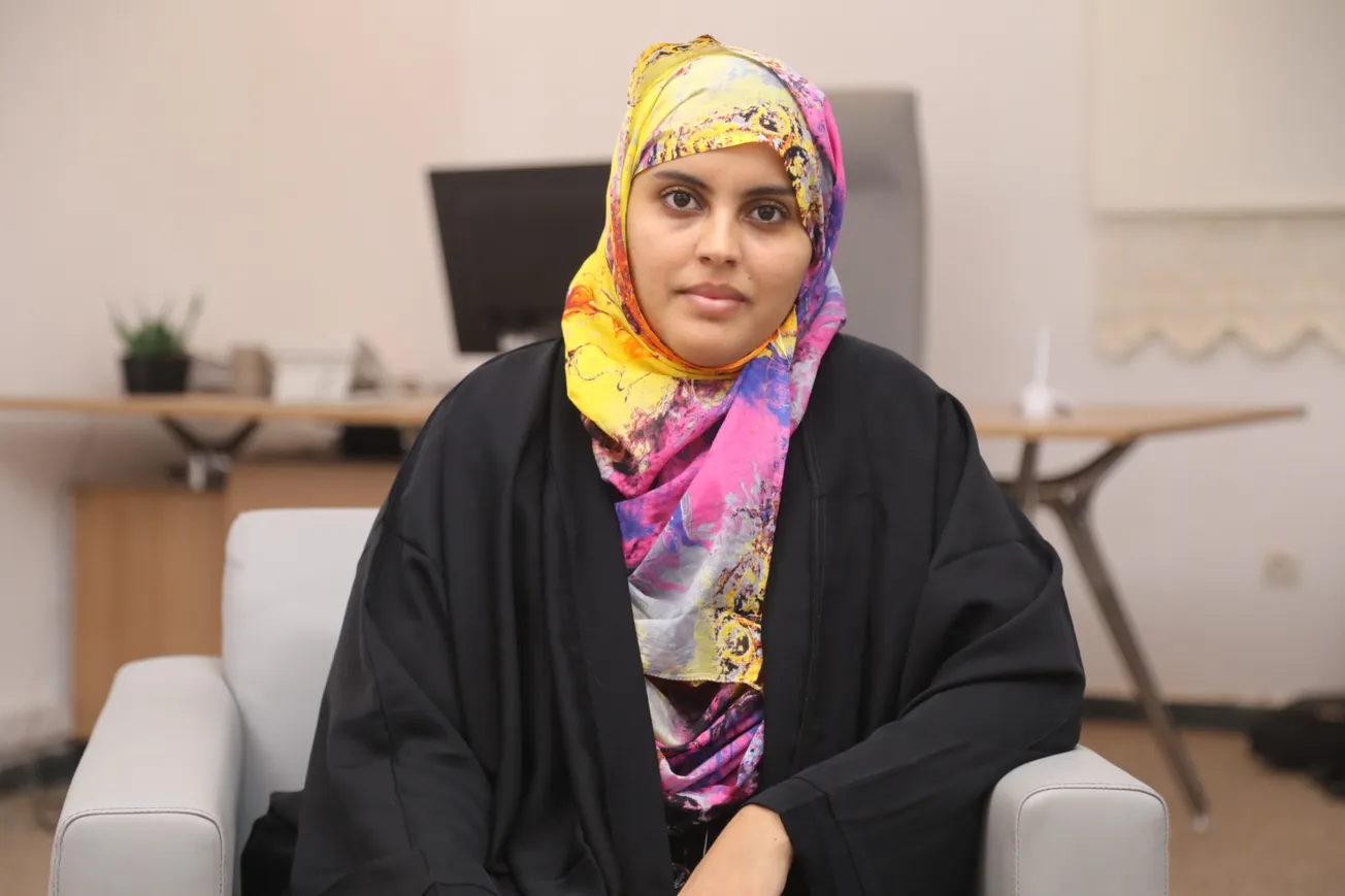 الباحثة نبوية سيد خلال مقابلة أجرتها معها وكالة الأخبار المستقلة 