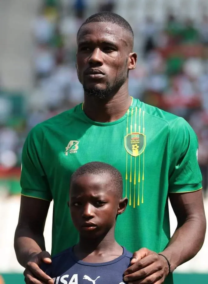 مدافع منتخب المرابطون نوح محمد العبد