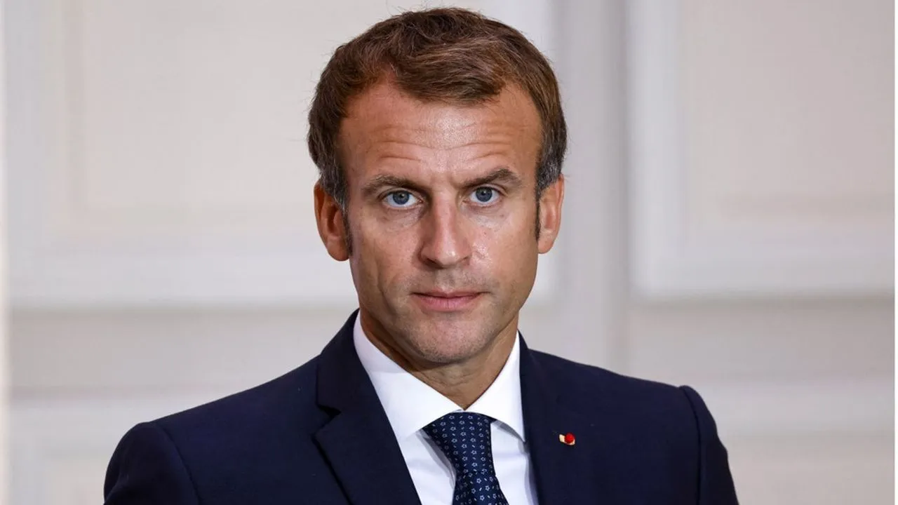 الرئيس الفرنسي إيمانويل ماكرون 
