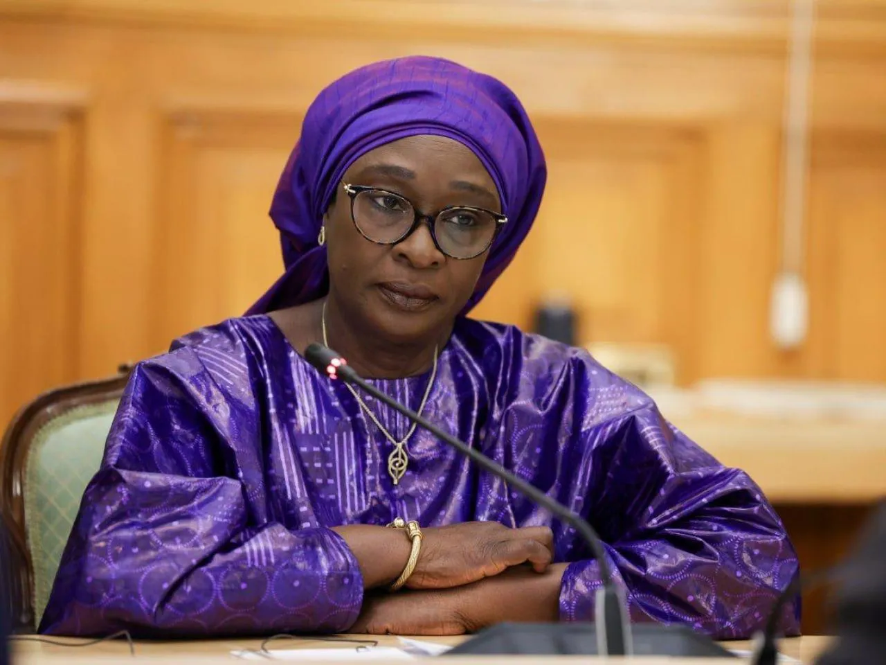 وزيرة الخارجية السنغالية ياسين افال 