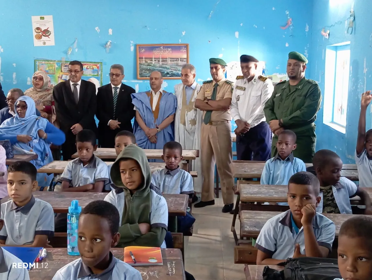 السلطات زارت مدرسة كانصادو في أول أيام العام الدراسي واستمعت لشروح/ ?