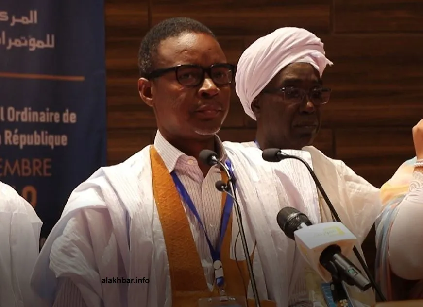 الوزير الأول السابق، والرئيس المنتظر لحزب الإنصاف الحاكم محمد ولد ب?