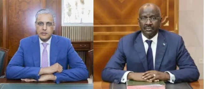 وزيرا الشؤون الخارجية والتعاون الإفريقي والموريتانيين في الخارج، م?