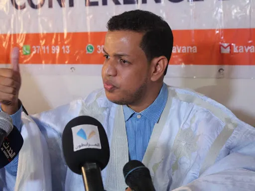 رئيس حركة "كفانا" الشبابية يعقوب ولد المرابط