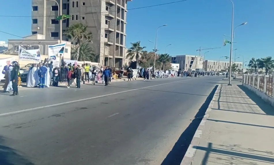 جانب من الاستقبالات الشعبية اليوم التي خصصت للرئيس محمد ولد الغزوان?