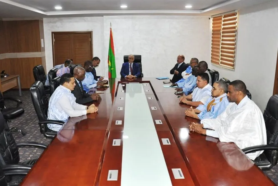 مؤتمر الرؤساء في البرلمان الموريتاني خلال اجتماعه أمس الأربعاء