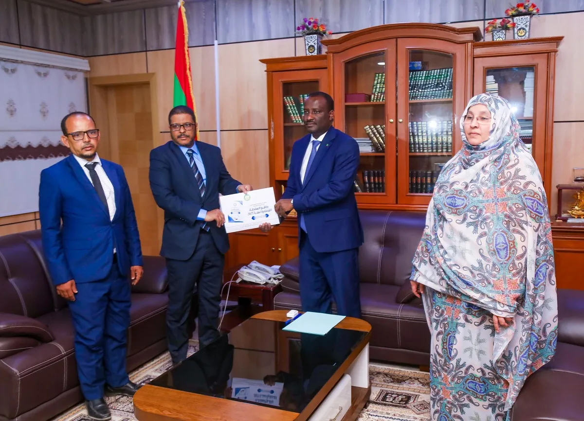 الأمين العام لنادي القضاة الموريتانيين القاضي مولاي اعل مولاي اعل خ?